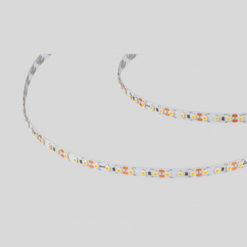 Лента светодиодная LUX, 3528, 120 LED_м, 9,6 Вт_м, 12В, IP33, Теплый белый (2700K)